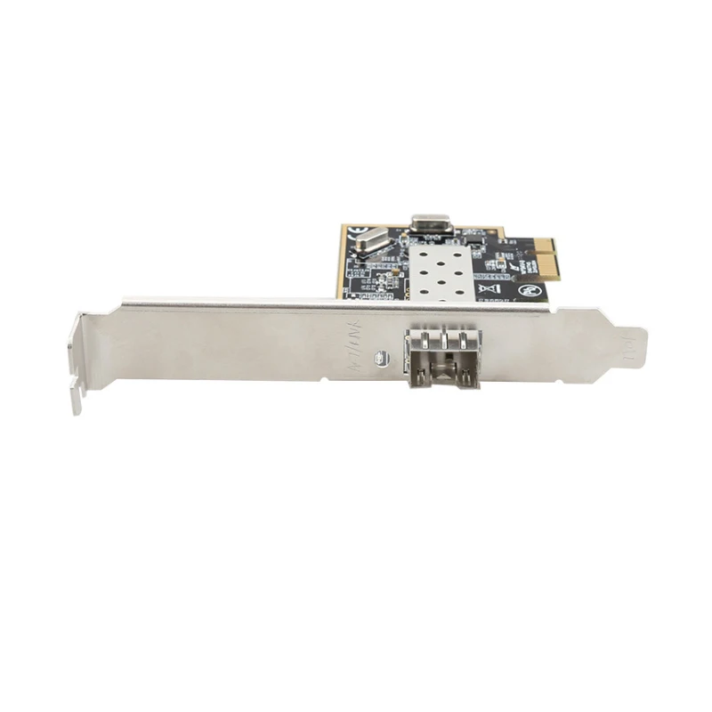 PCIe 100Mbps Fiber lan Card for Desktop LAN Extensor Fiber Port SFP Game PCIE Network Card Adapter Splitter Adapter Ethernet