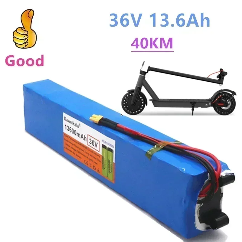 

100% 36V 13.6Ah Scooter Battery Pack for M365 36V 13600mAh Battery pack Electric Scooter BMS Board for