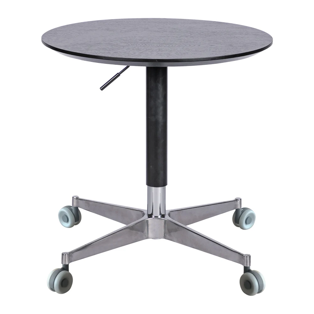 Café Tables, Movable Adjustable Coffee Table 360 Swivel Counter Bar Height Aluminum Star Base, Café Tables