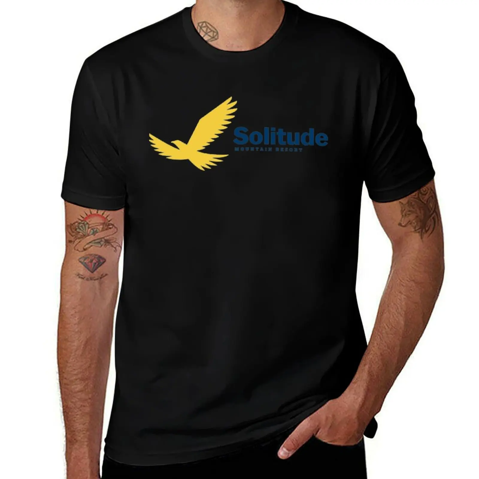 Solitude Mountain Resort, Utah T-Shirt Plus Size Loose Short Sleeve Top T-Shirt