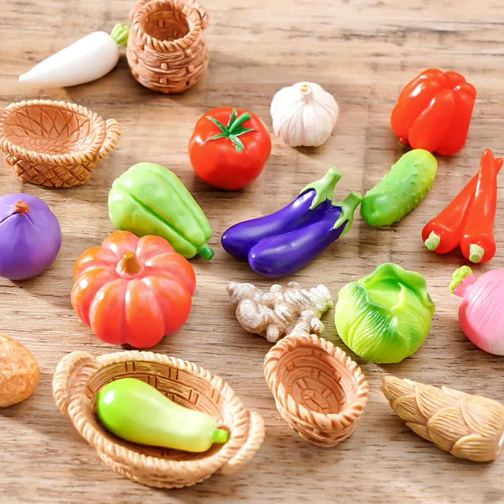 Decorative Artificial Vegetables Simulation Food Fake Fruit For Photography Studio Party Decoration Room - Image 5