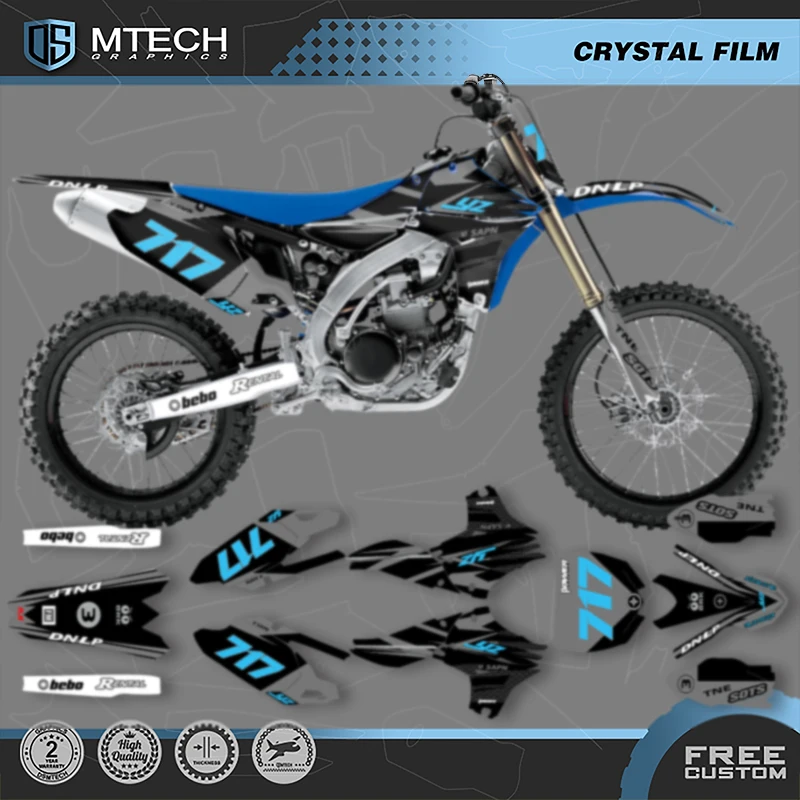 DSMTECH Motorcycle Graphics Decals Stickers Kits For YAMAHA YZF450 YZ450F 2010 2011 2012 2013 003