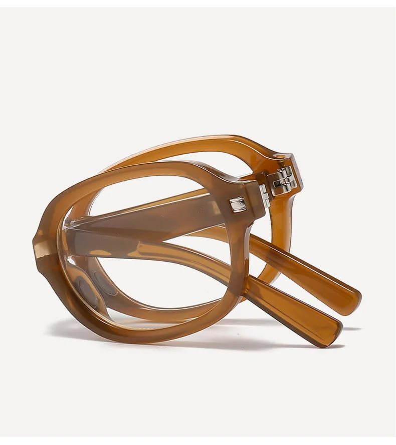 Faltbare Presbyopie-Brille, mehrere Brennweite + farbwechselnde Brillengläser, tragbare und minimalistische Lesebrille mit zwei Entfernungen – Detail 17
