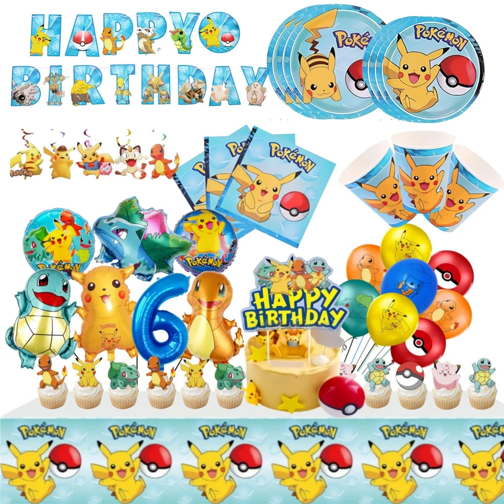 accessoires-de-decoration-pour-fete-d'anniversaire-sur-le-theme-de-pokemon-ballons-pikachu-vaisselle-tasses-assiettes-pour-mariage-ou-fete-cadeaux-pour-garcons-ou-filles
