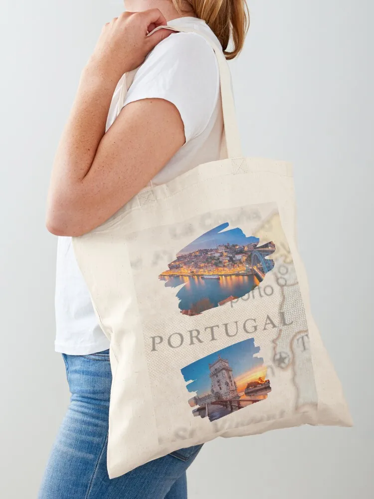 Portugal Tote Bag Gift bag canvas shopping bag Canvas Tote