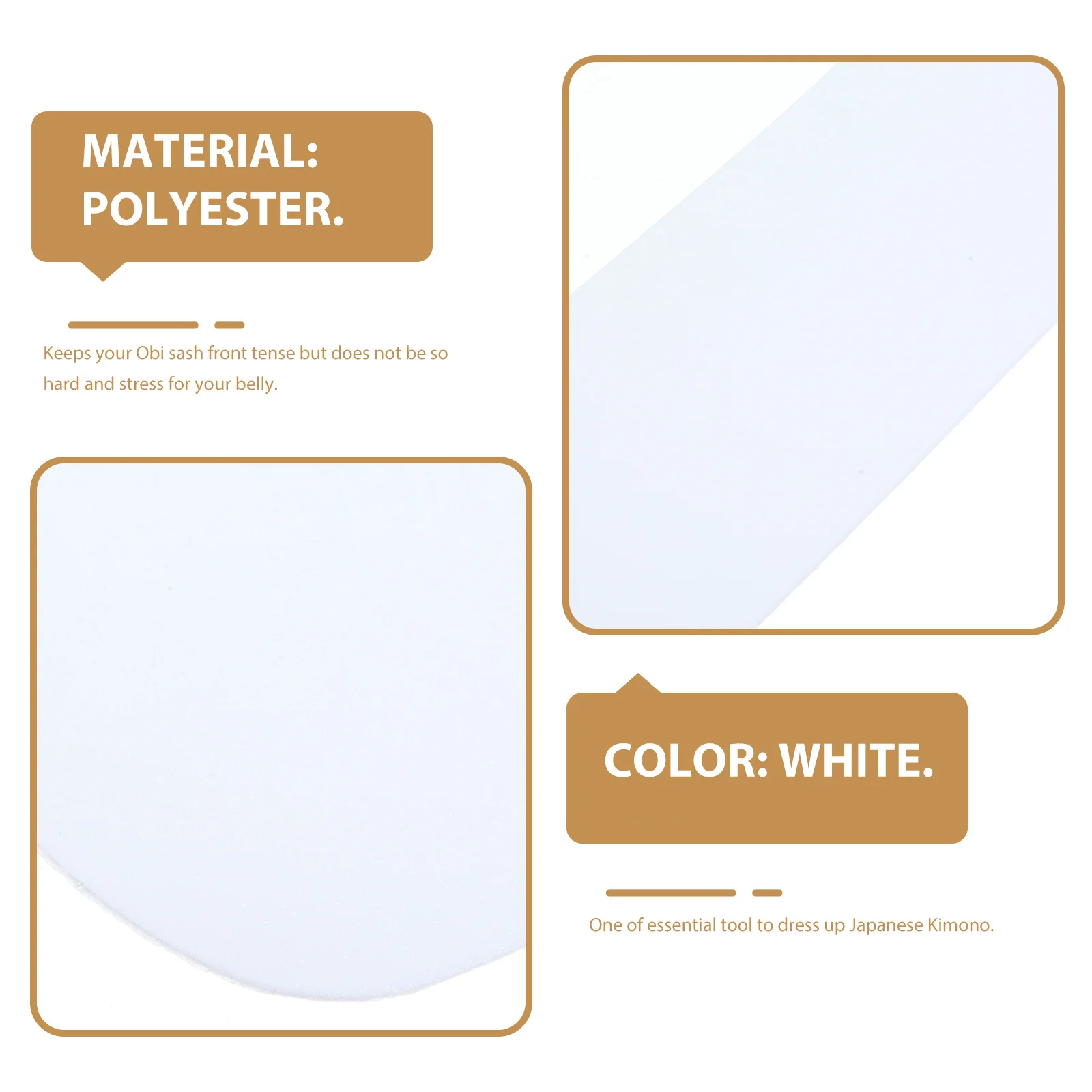 

Japanese Kimono Belt Plate Obi Ita Board Waist Protection Band for Tense Obi Sash Front Comfortable Fit Kimono Accessory