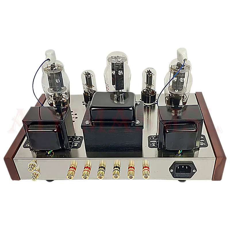 AIYIMA SMSL 2022 Best 6N8P fu25 5Z3P Single ended Class A Vacuum Tube Amplifier 10W 2.0 Manual Power Amplifier Audio