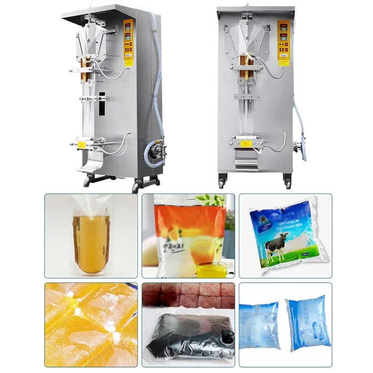 Automatic Production Plastic Bag Drinking Pure Sachet Pure Water Filling Making Packing Machine