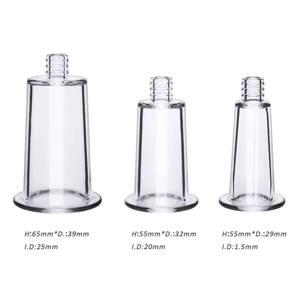 Copo de massagem facial de borracha, 3 tamanhos, pvc, rosa/azul, copo de raspagem de pele, levantamento de pele, massageador facial, pernas e braços