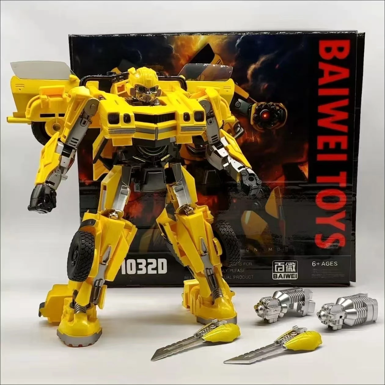 Baiwei TW-1032 transformateurs 7 abeille Super guerrier Robot Transformation jouet modèle Autobot cadeau de vacances figurines d'action en Stock