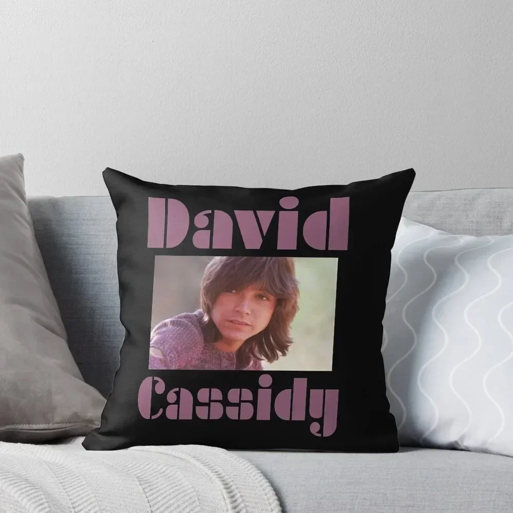 

David Cassidy Throw Pillow Couch Cushions Bed pillowcases christmas decorations for home 2025 pillow
