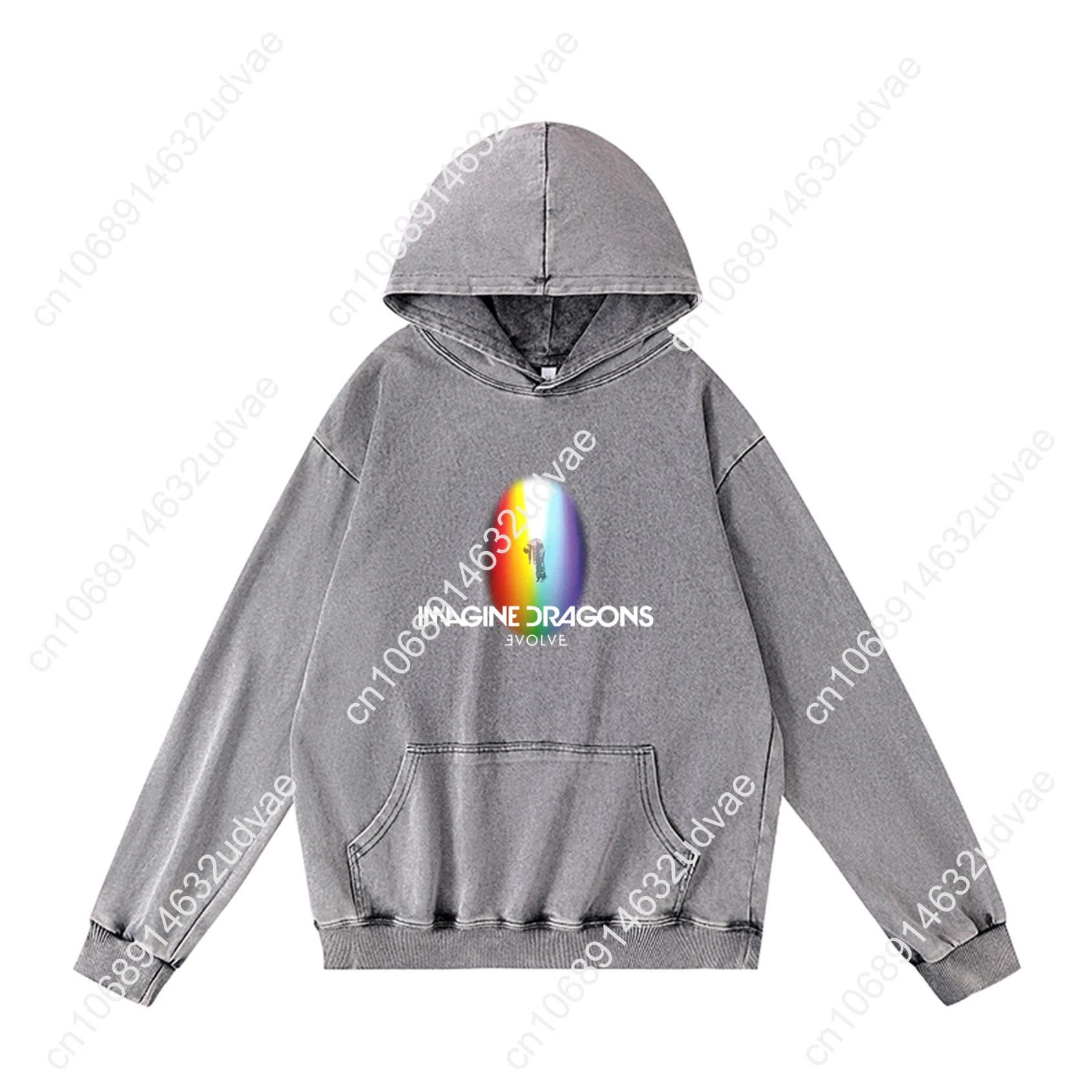 Felpe con cappuccio Imagine Dragons Felpa con cappuccio retrò Uomo Donna Adolescente Felpa pullover vintage con top personalizzati tascabili