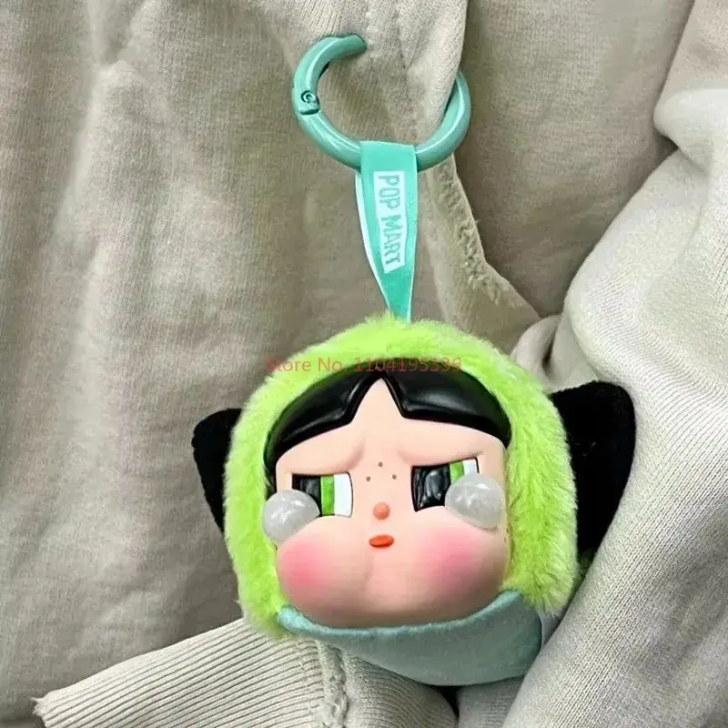 Crybaby powerpuff meninas série caixa cega rosto de vinil brinquedo de pelúcia decoração caixa misteriosa figuras de ação bonecas brinquedos da moda