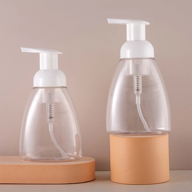 80/115/250/300ml Large Foam Dispenser Plastic Pump Bottles Mini Empty Soap Refillable Bottle for Travel Cleaning Cosmetics Jar