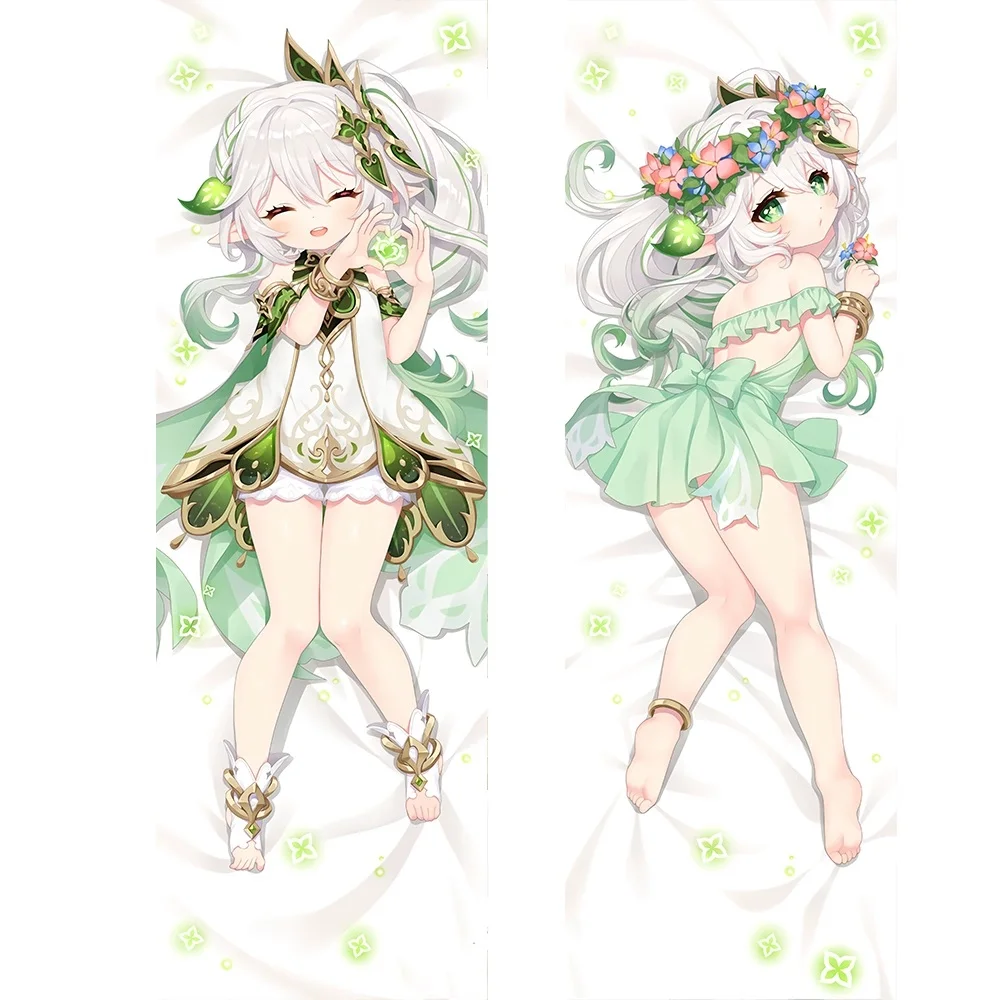 Genshin Impact Nahida Game DIY Anime Dakimakura Double Sided Body Pillow Hugging Bed Sleeping Long Pillow Otaku Life Size