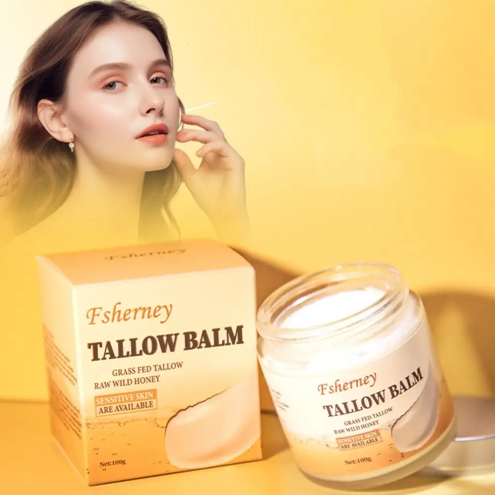

Skin Care Natural Organic Tallow Balm Whole Body Care Moisturise Face Cream Hydrating Mild Tallow Face Moisturizer