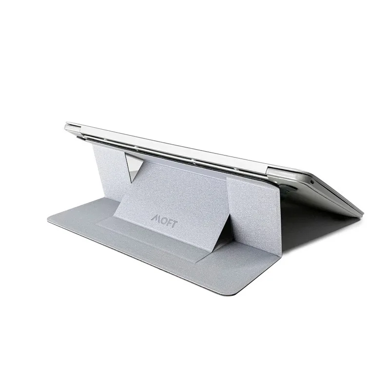 MOFT Notebook Ultra-thin Portable Stand Desktop Height Increasing Heat Dissipation Stand Lazy Adhesive Invisible Stand Laptop