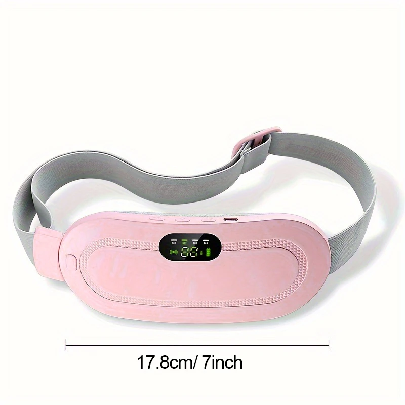 Smart Warm Palace Belt Menstrual Heating Pad Massager Portable Vibration Massager for women Belly Relieve Pain Heated belt USB