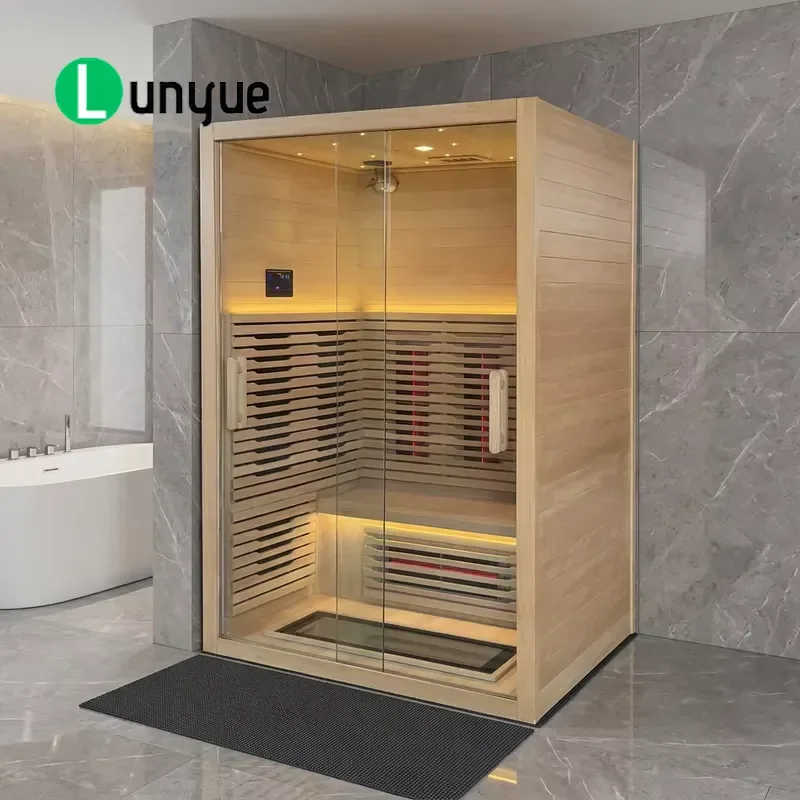 Custom Modern Wet Steam Room Heater for 2-3 Person Sauna Equipment Compact Heating System Home Spa Wellness Relaxation