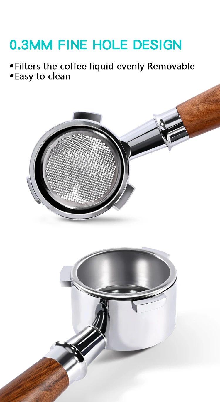 Precision 54mm Wooden Portafilter Set S258c71513a82412197edb54562a9f8c1J