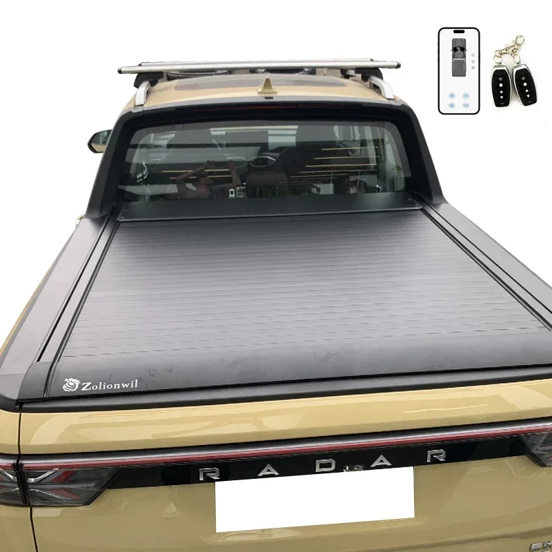 Zolionwil Electric Retractable Tonneau Cover Remote Control for Pick Up Geely Radar