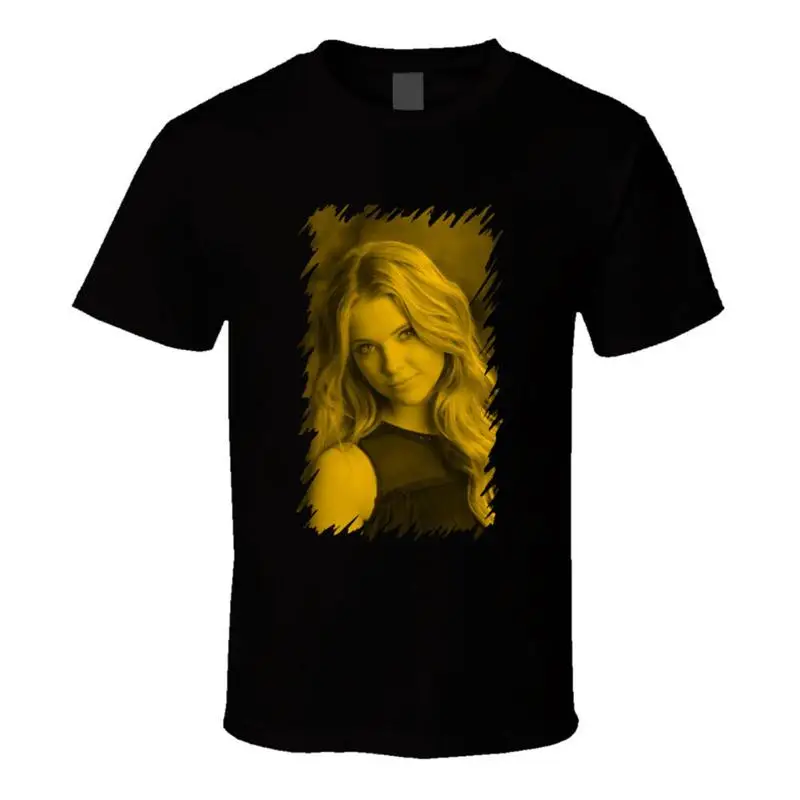 

Футболка Ashley Benson неонового цвета