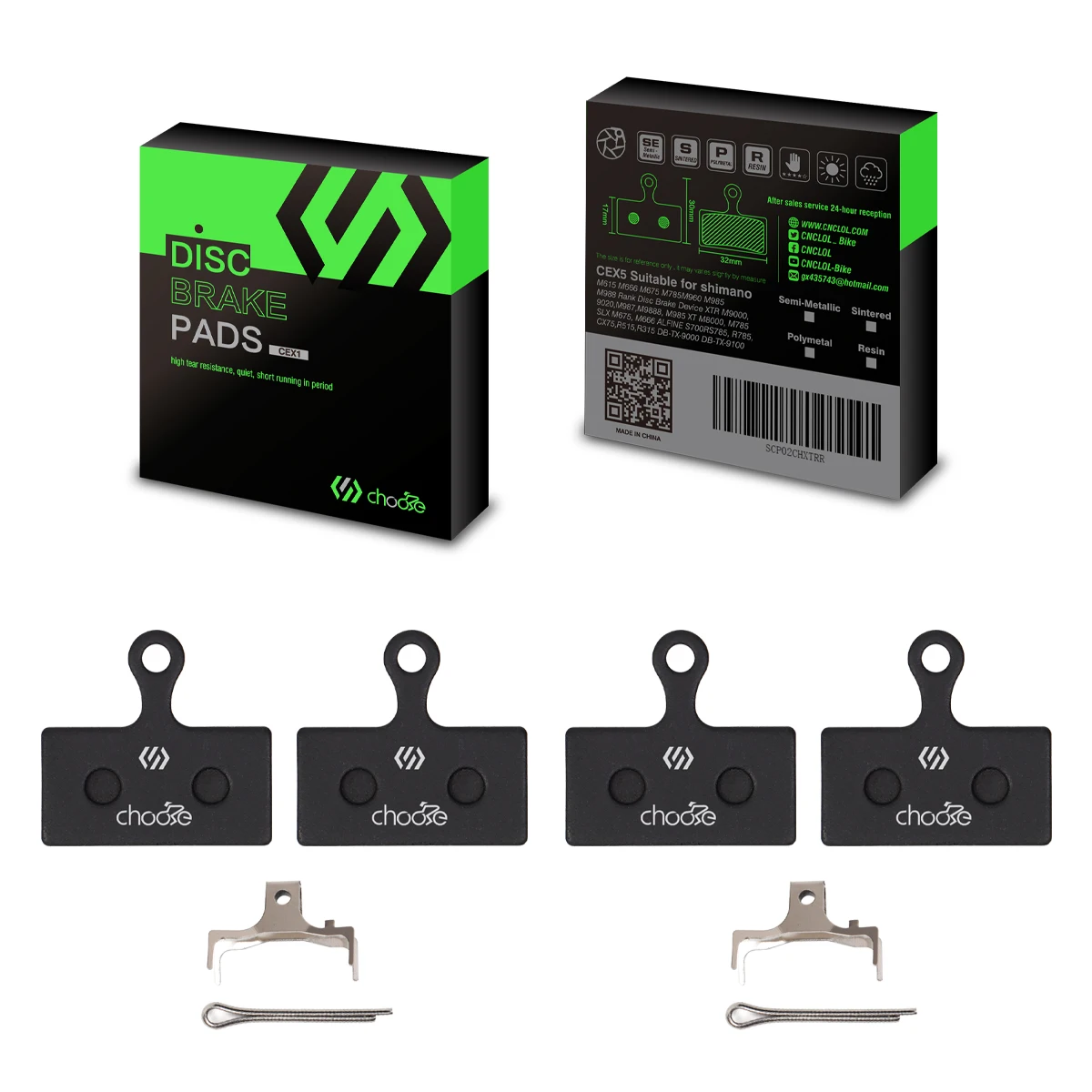 SUNTNUR керамические/смола MTB тормозные колодки для SHIMANO G01S XTR M9000 DEORE XT M8000 SLX M7000 дисковые тормозные колодки 2 пары