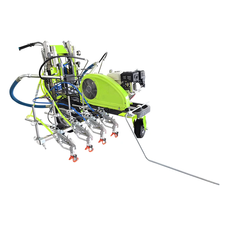 Self Propelled Two-Component Airless Cold Paint Thermoplastic Road Marker Marking Machine Spray Type