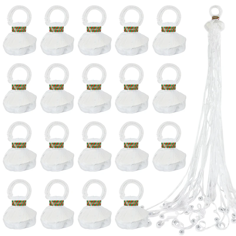 5/10/20 حزمة اليد رمي اللافتات بوبرس الزفاف ورق تزيين المفرقعات الملونة النثار الاطفال حفلة عيد ميلاد الحسنات لوازم