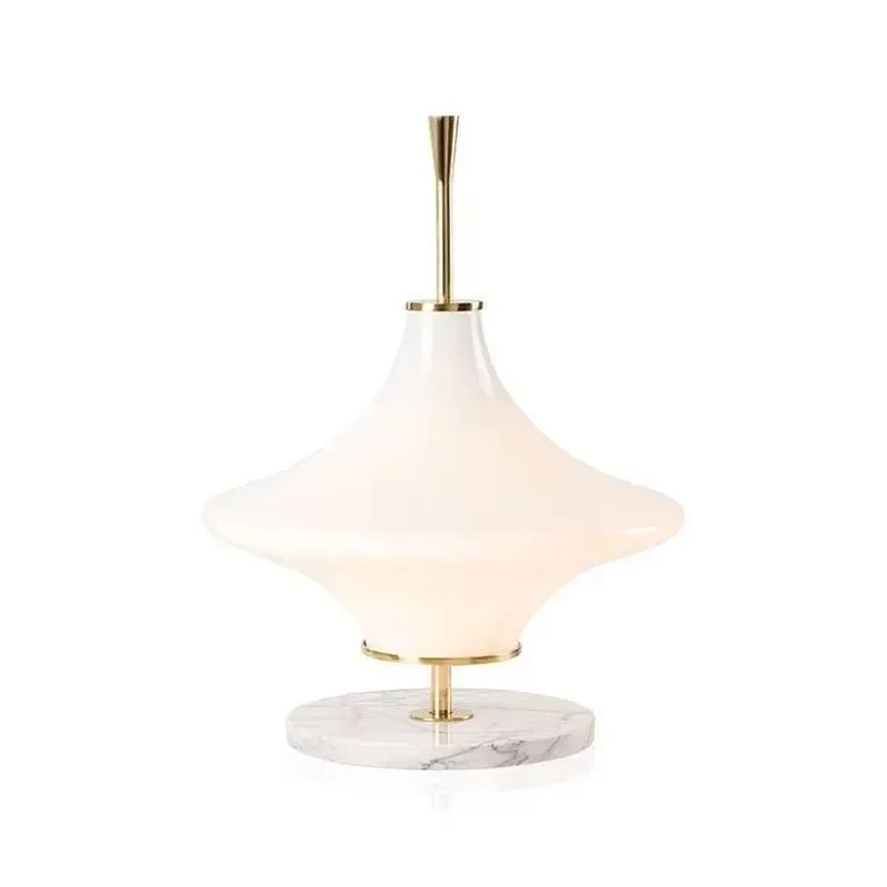 Marble Lamp Stone Table Lamp Rechargeable Modern Decoration Touch Dimmable Bedside Lamp Suitable for Home Decoration
