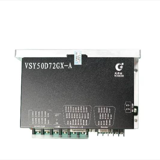 

Windcon VSY50D72 24 В 48 В 72 В 50 А 3-фазный RS485 Canopen контроллер драйвера серводвигателя для подметального робота AGV
