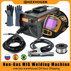 HZXVOGEN MIG145 Non Gas Semi-automatic Welding Machine 110V/220V Inverter IGBT For Gas Free Home Portable MIG welder 논가스용접기
