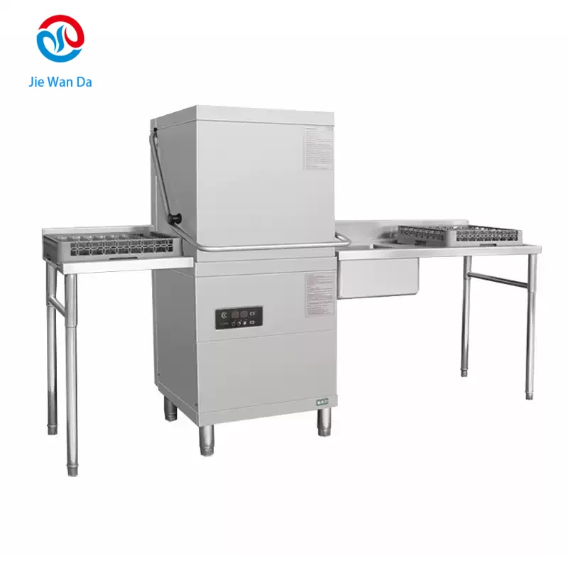 Industrial Commercial Kitchen Hotel Restaurant Dishwasher Stainless Steel 304 1600 Trays/hour Capacity Large Capacity Dishwasher