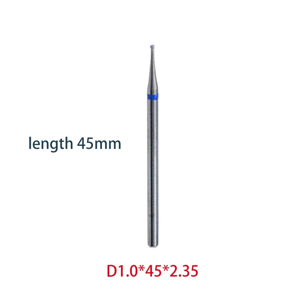 45mm / 70mm Dentals Implants sSurgical Low Speed straight Handpiece Contra Angle SG Diamond Burs HP Drill Bur Dia.2.35mm DEASIN