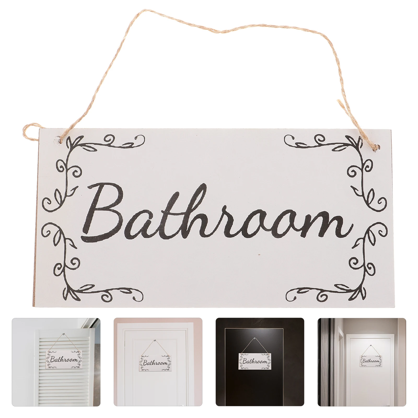 

10pcs Wooden Christmas Decoration Plaque Rustic Hanging Boards Door Signs Wall Art Home Decorative Wood Hanging Sign Farmhouse