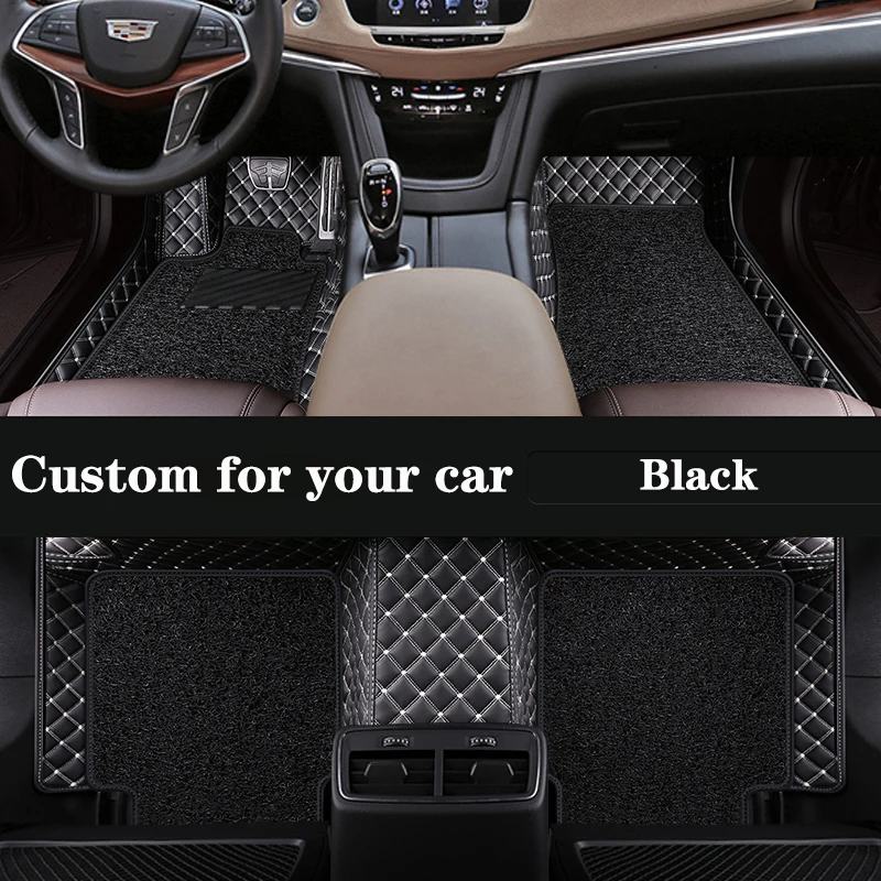 Car Floor Mats For Chery Tiggo 7 Pro 8 Max Custom Waterproof Foot Pad Leather Wire Carpet Auto Accessories
