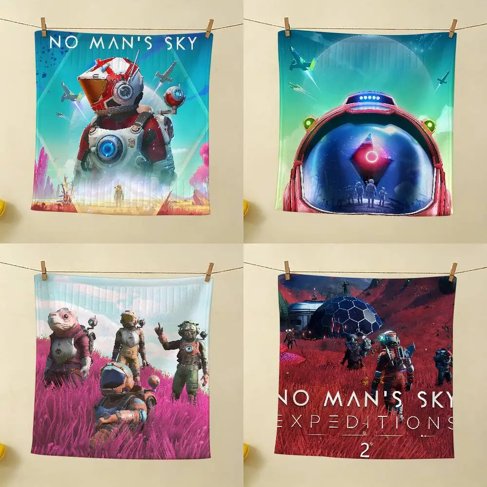 Space Game No M-Man S Sky Hand Towel Set Natural Hypoallergenic, Soft Absorbent Quick Dry Towels For Bathroom Kitchen