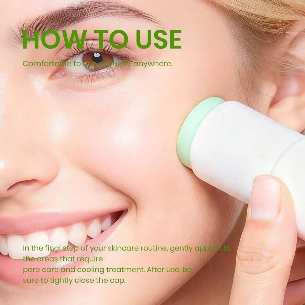 Cactus Pore Relief Multi Balm Stick, Purify Pore State, Fresh Soothe, Relieve Facial Puffiness, Smoothen Skin Grain, Cactus Nourishing Essence, All Skin Types, 0.88fl.Oz/25g, Dull Skin Fine Tuning