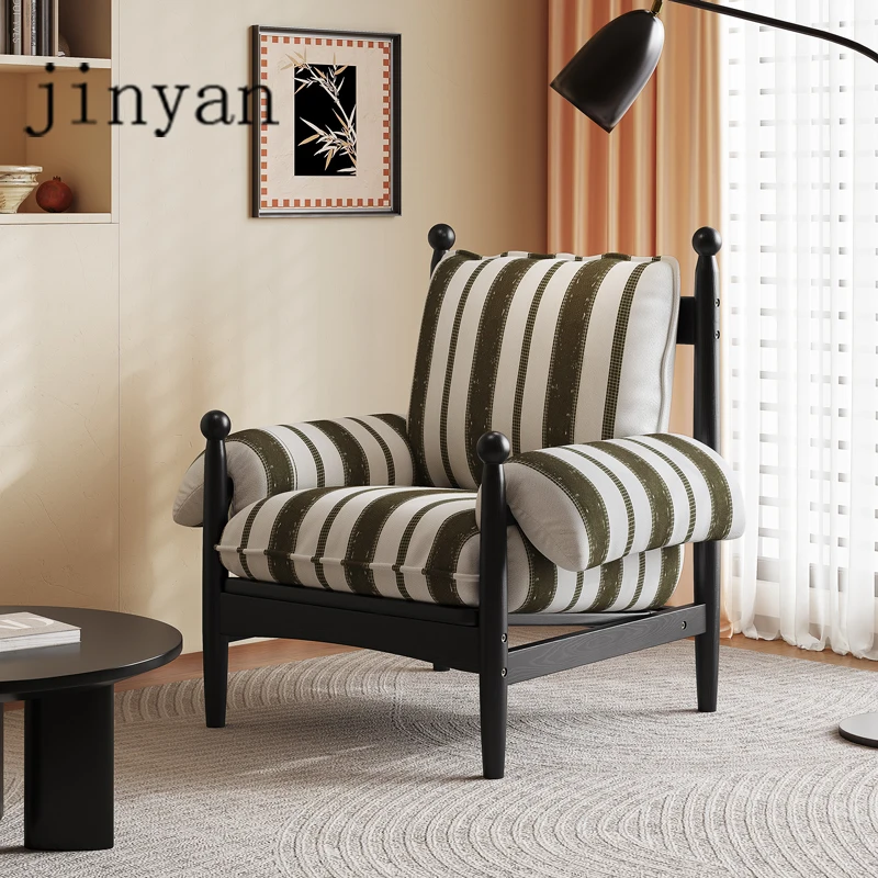 

Solid Wood Leisure Chair Living Room Designer High Quality Modern Outdoor Aesthetics Chairs Salon Ergonomic Muebles Furniture