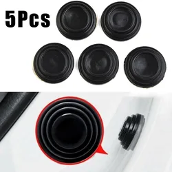 5PCS Car Door Shock Absorber Pads Buffer Bumper Anti-collision Shock Absorbing Gasket For Auto Sound Insulation Adhesive Sticker