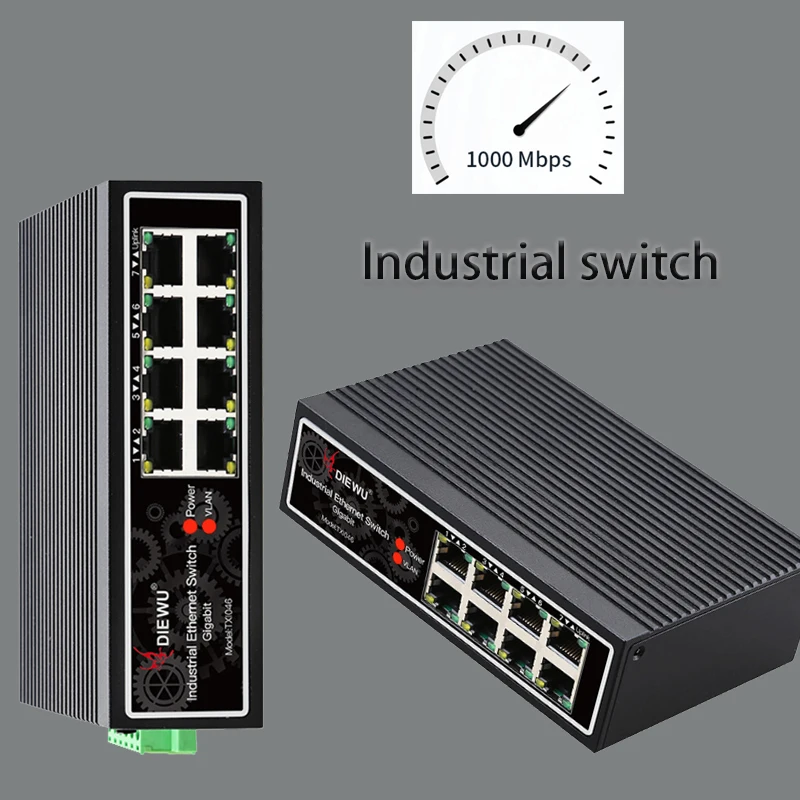 

Промышленный гигабитный коммутатор RJ45, концентратор, интернет-сплиттер, адаптер RJ-45, сетевой коммутатор, сетевой коммутатор, удлинитель 10/100/1000 Мбит/с