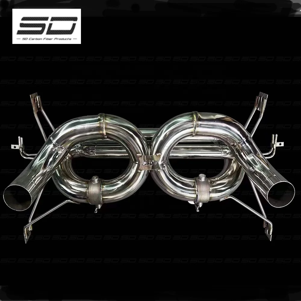 

High Quality 304 Stainless Steel Exhaust System For Lamborghini LP610 EVO Performance catback