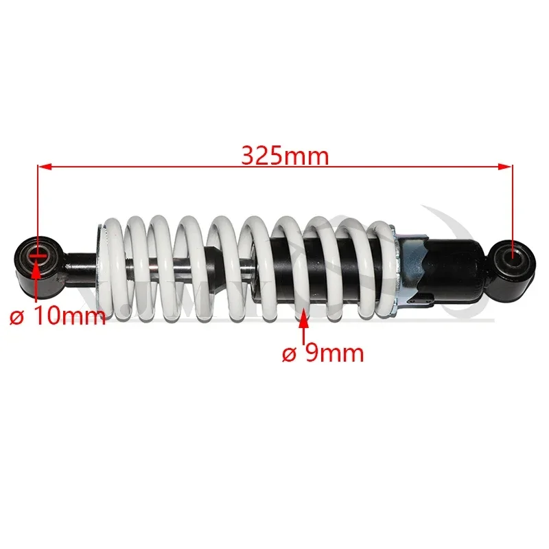 Brand New 285/325/350mm Rear Shock Absorber Suspension Spring for Motorcycle Four-Wheel All-Terrain Vehicle Kart 70cc 110cc