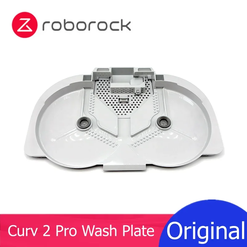 Roborock Original Q Revo Curv 2 Pro Mop Wash Plate Mop Cleaning Station Tray Robot Spare Accessory Parts