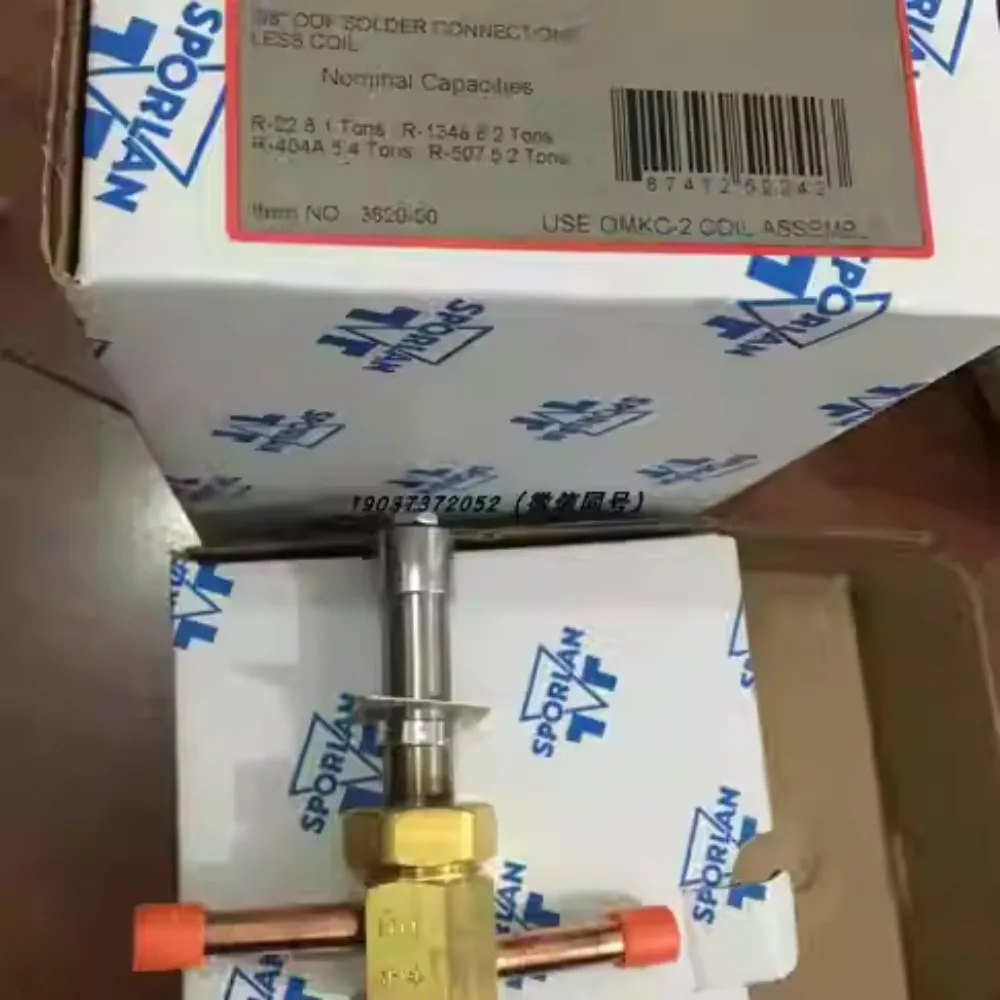 جديد لصمامات الملف اللولبي Sporlan E3S130 E6S130 E6S140 E9S230 E9S240 E10S240 E10S250 E14S250 E19S250 E19S270 E25S270 E25S290