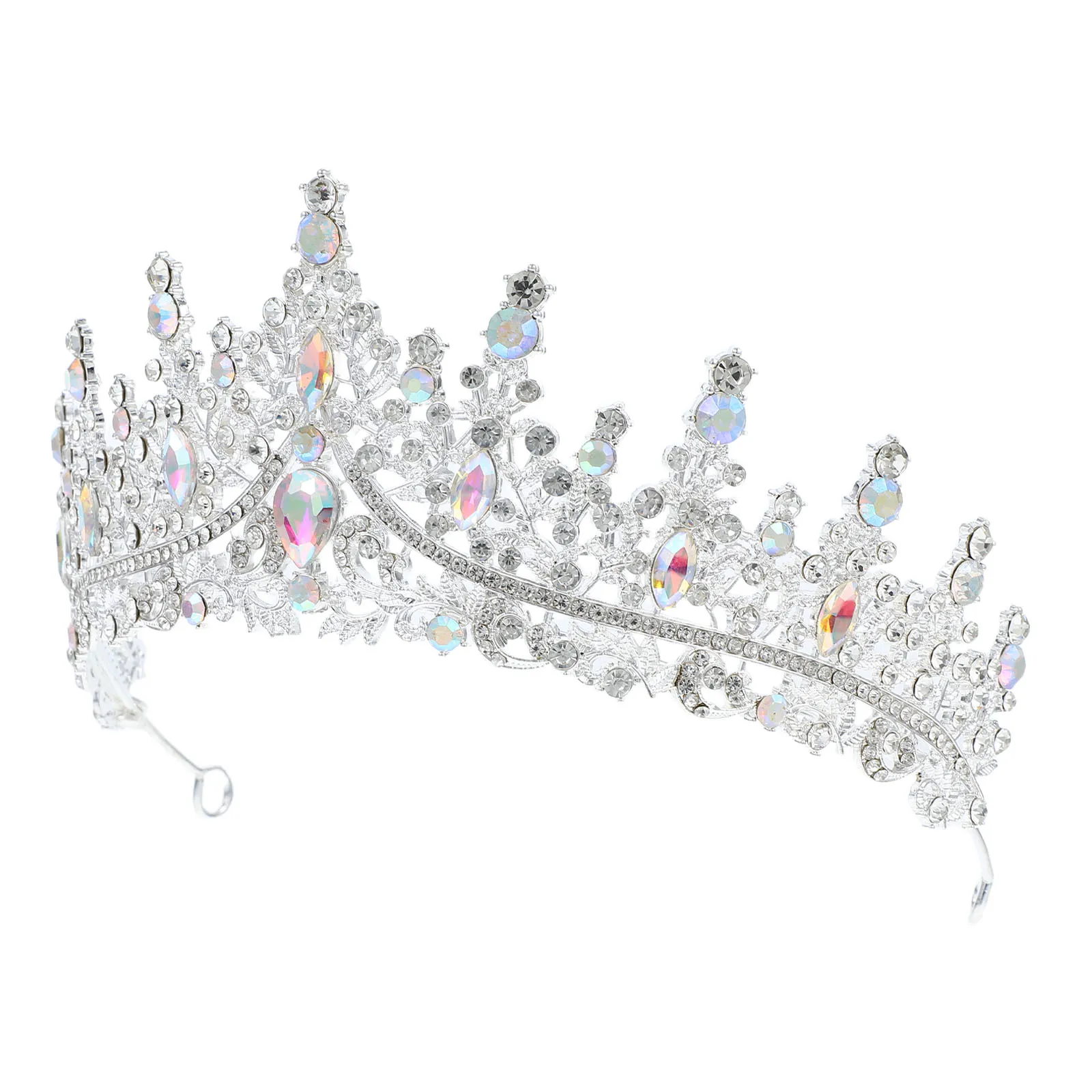 

Rhinestone Crown Tiaras for Women Elegant Birthday Queen Princess Wedding Party Halloween Christmas Accessories