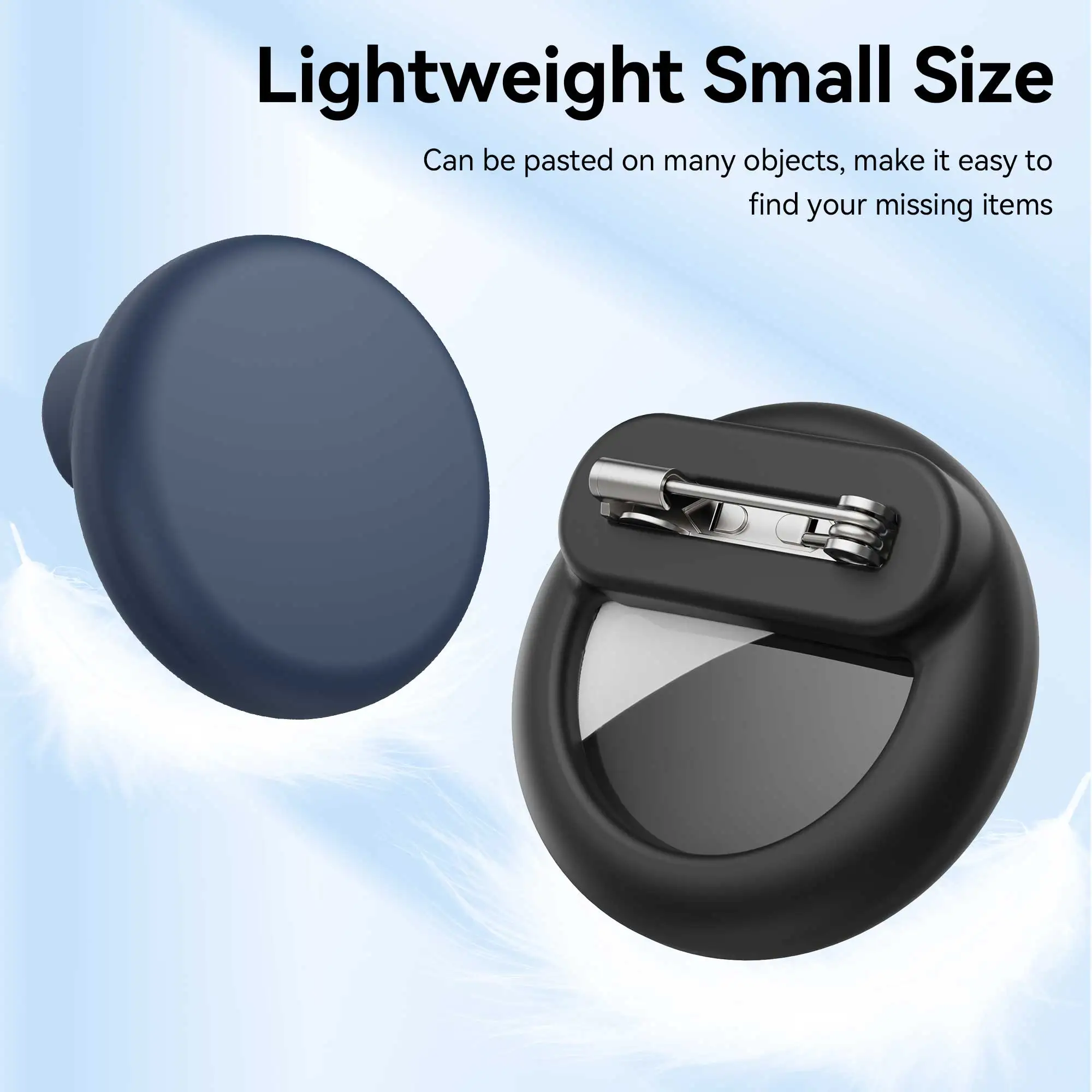 Für Apple Airtag Kinder halter unsichtbare Pin versteckte Airtags Fall GPS Tracker Abdeckung für Kinder, Kinder, ältere Menschen, Gepäck, Kleidung