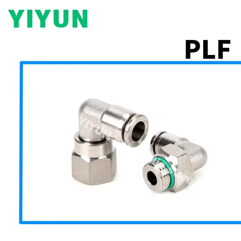 

stainless steel joint quick insert connector PL PLF PD 4 6 8 10 12 14 16-M5 01 02 03 04 06 Pneumatic tool joint 5pcs