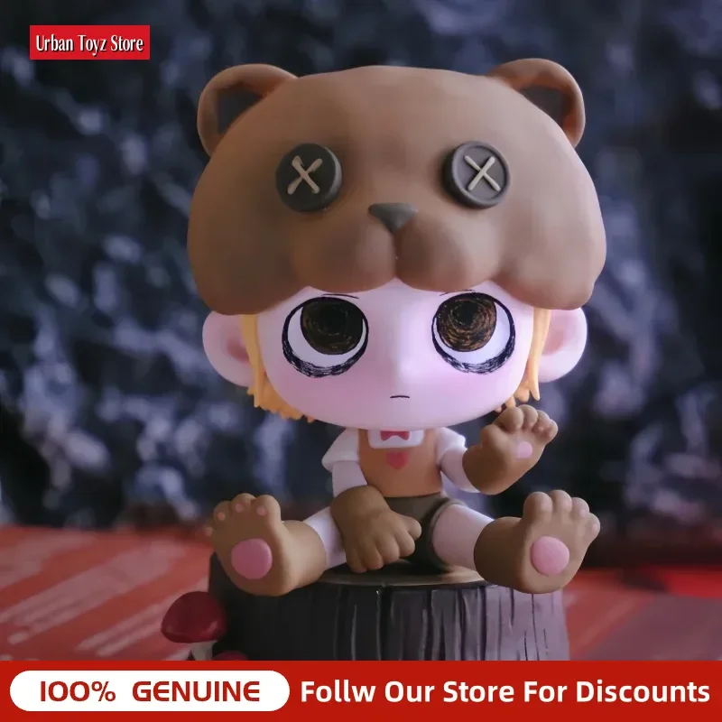 

Heyone Authentic KIKI Black Play Betrayal Of Myself Blind Box Handmade Doll Ornament Collectible Birthday Gift For Collectors