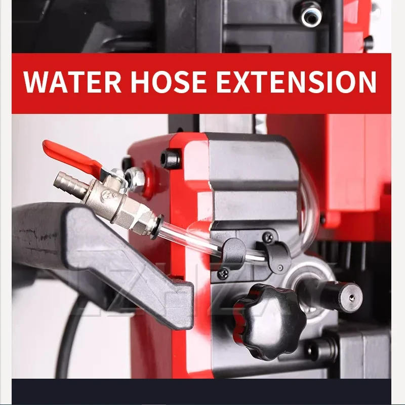 3600W Construction Drill, Stone Processing, Diamond/Concrete Vertical Core Drill, Wet/Dry Dual-Use, Full Guide Rollers